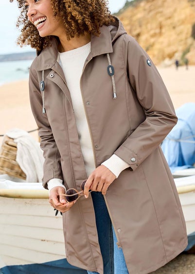 Cotton Traders Mocha Weatherproof Jacket