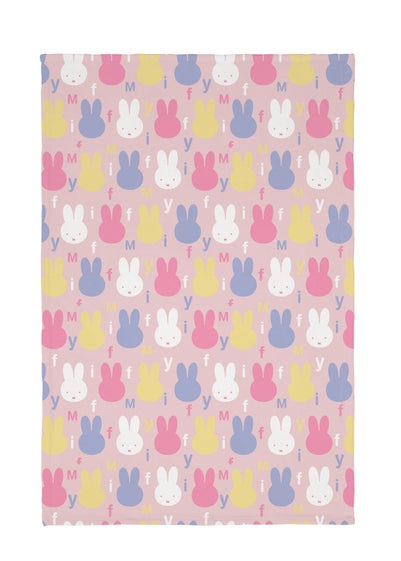 Miffy Pink Fleece Blanket