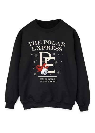 The Polar Express Bell Still Ring Christmas Black Graphic Sweatshirt