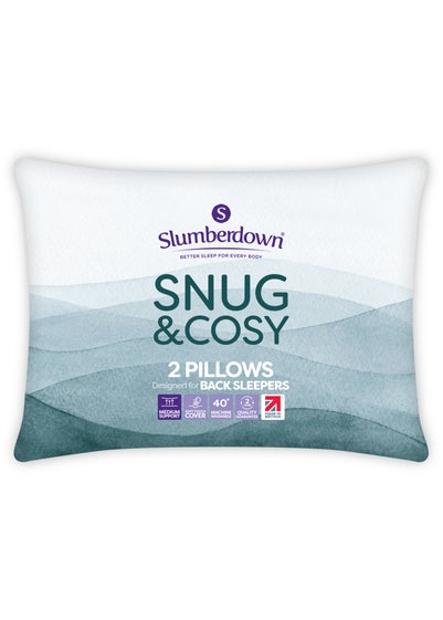 Slumberdown Snug & Cosy Pillow Pair