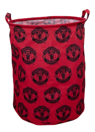 Man U Icon Red Fabric Storage Hamper