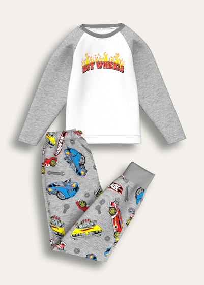 Hot Wheels Multi Pyjama Set (Ages 3-8 Years)