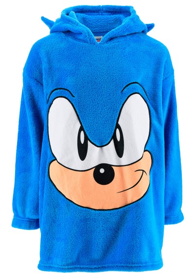 Sonic Blue Face Kids Snoodie (3-8 Years)