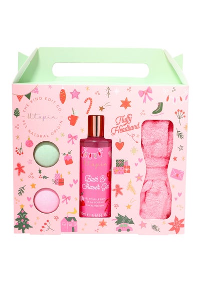 Kind Edit Co Utopia Headband & Body Care Gift Set