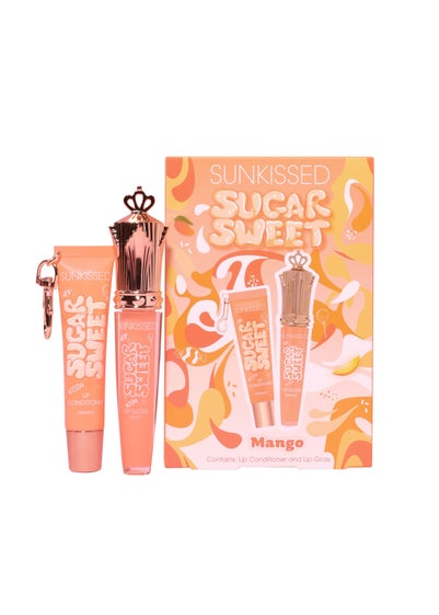 Sunkissed Sugar Sweet Peach Lip Conditioner & Lip Gloss Duo Mango