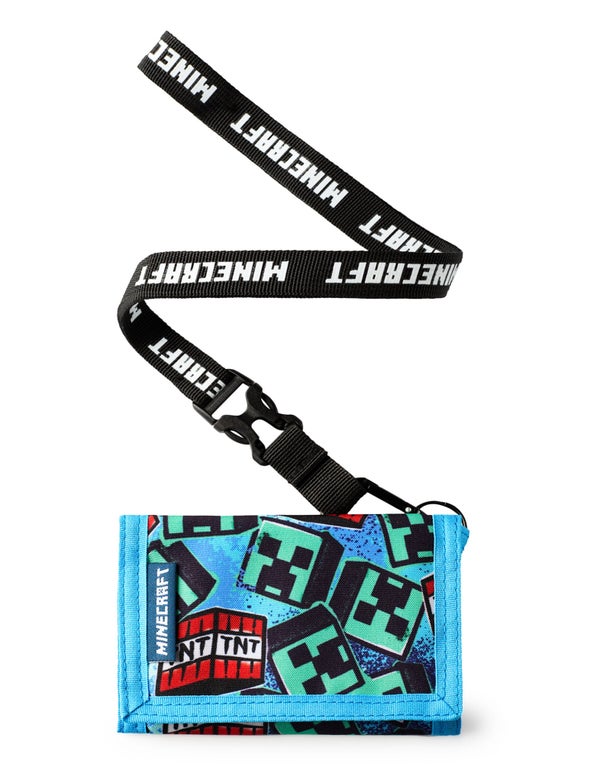 Mine Craft Minecraft Trifold Wallet For Kids - Character Collage All ...