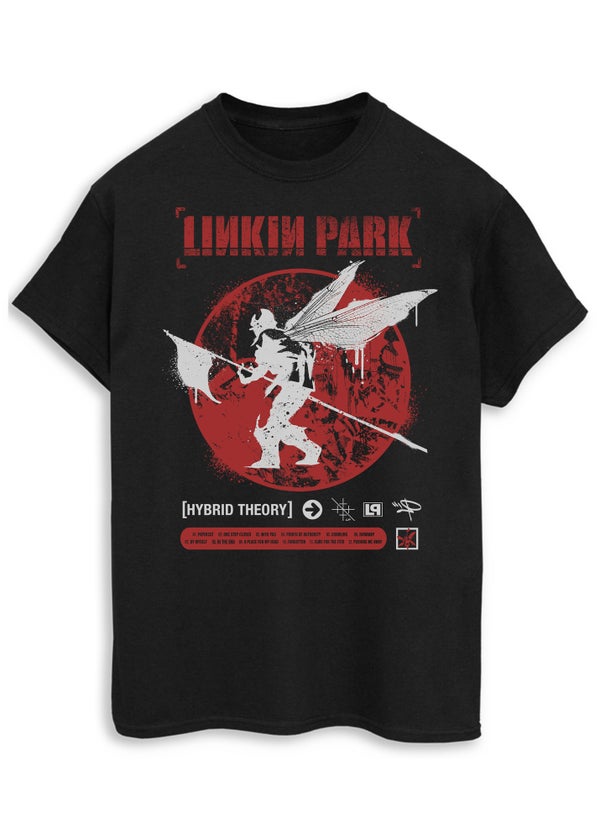 Spiral Galaxy Linkin Park Hybrid Theory Black Music T-Shirt - 5XL