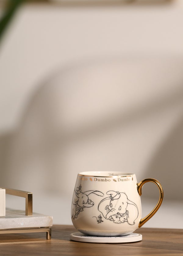Disney Classic White Collectable Mug Dumbo - One Size | Matalan