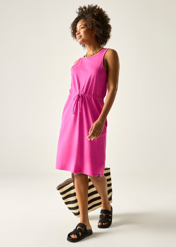regatta pink dress KJP Women's Pink Stripe Regatta Shift Dress Kiel James Patrick