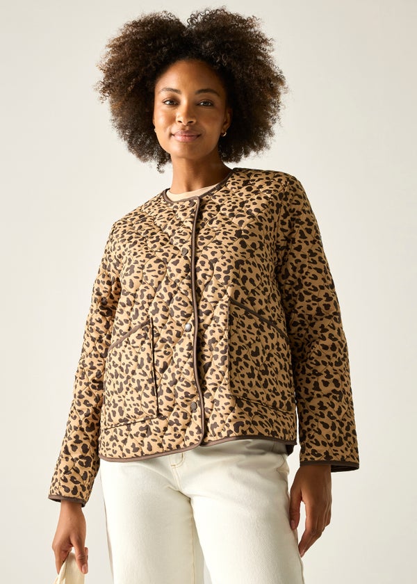 Regatta Abstract Leopard Spot Mira Jacket - 16 | Matalan