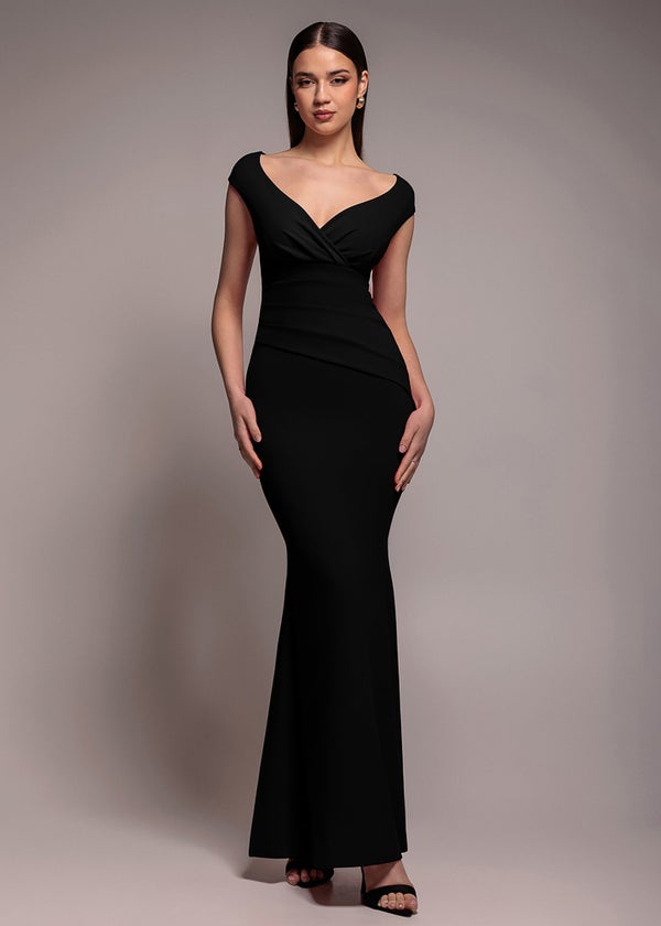 goddiva one shoulder asymmetric midi dress reviews Black Twist Maxi - 8 luxurious feel PADDED-BUST SAU LEE Penelope Backless Size:18W-20W