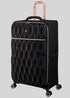IT Luggage Enliven Black Suitcase - Matalan