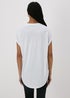 White Longline T-Shirt