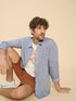 Chambray-Blau