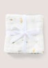 3 Pack Baby Cream Muslin Cloths