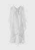 White Textured Kimono