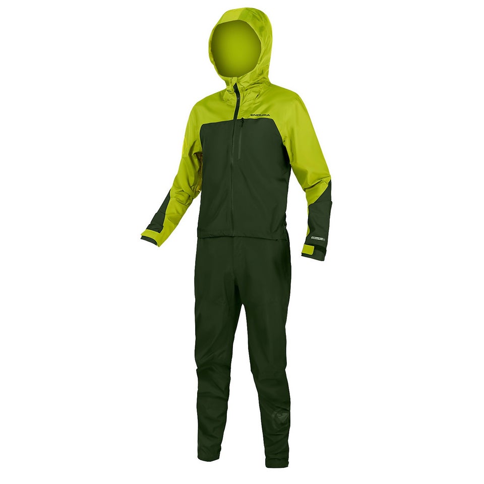 SingleTrack Onesie für Herren - Giftgrün