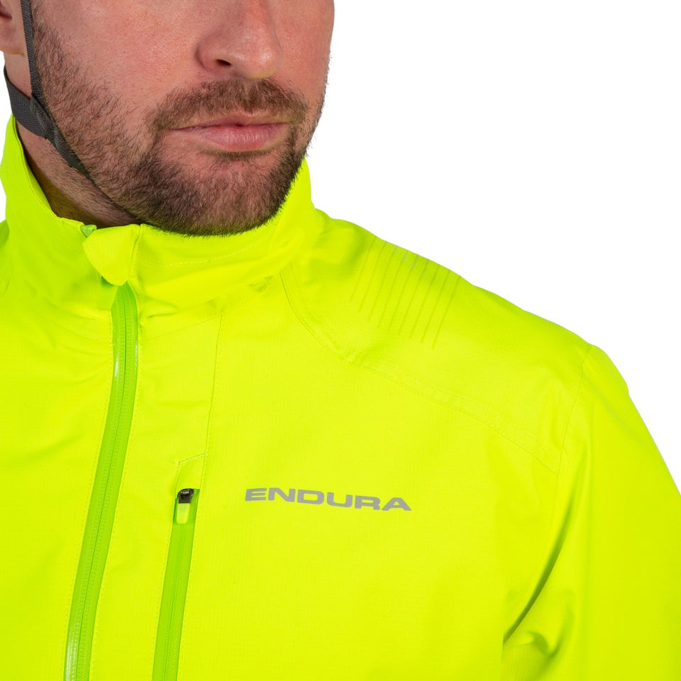 Hummvee Wasserdichte Jacke für Herren - Neon-Gelb