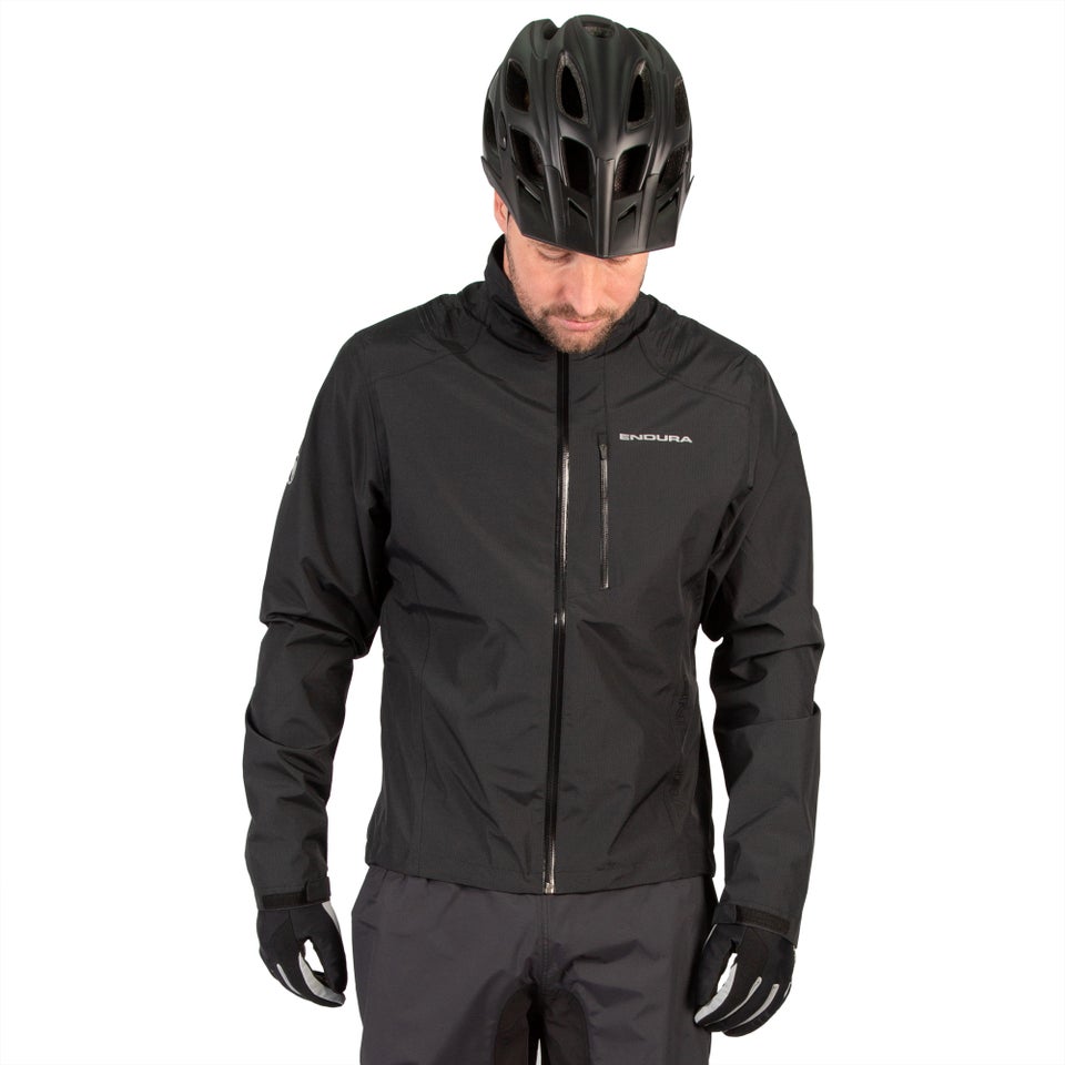 Black waterproof jacket on sale