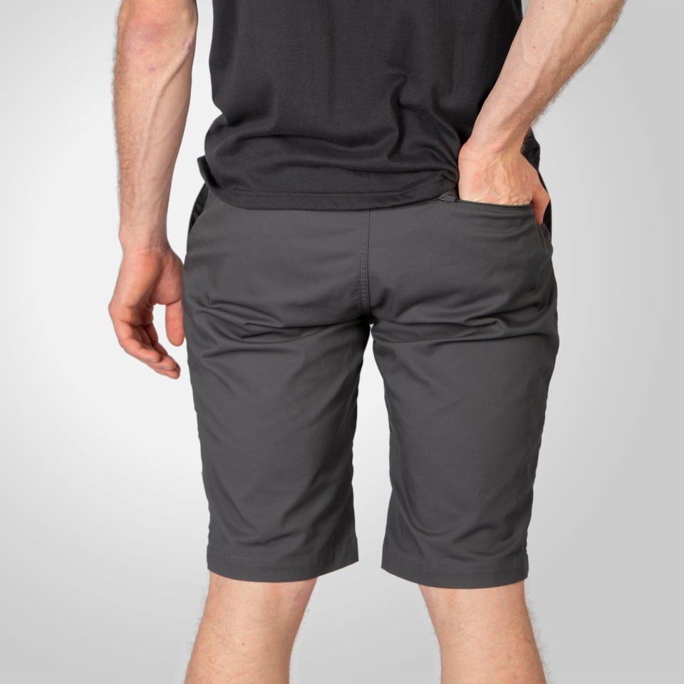 Men s Hummvee Chino Short with Liner Short Grey