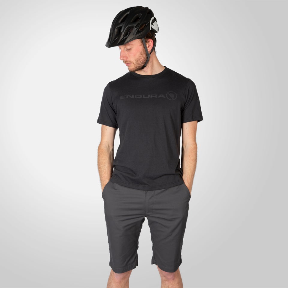 Men s Hummvee Chino Short with Liner Short Grey