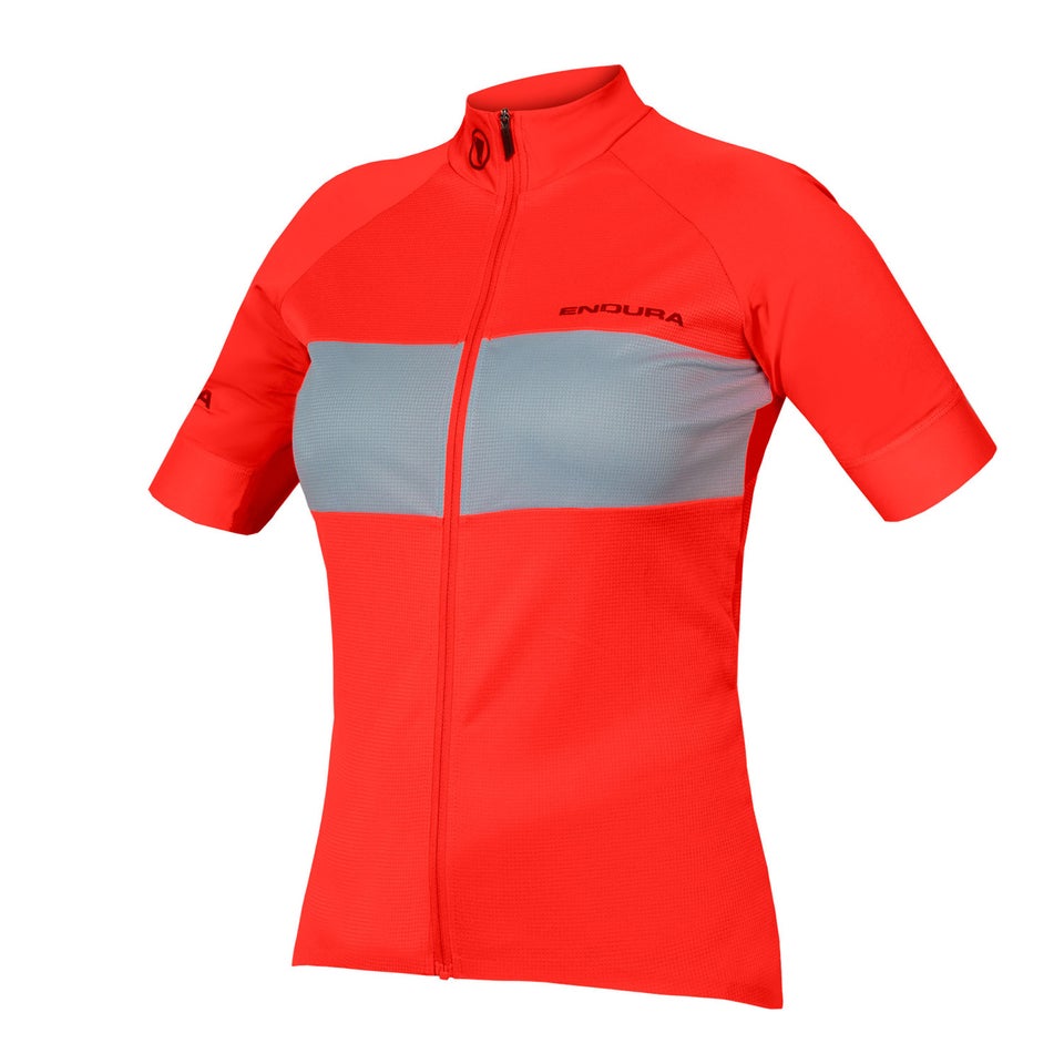 Women's FS260-Pro S/S Jersey - Hi-Viz Coral