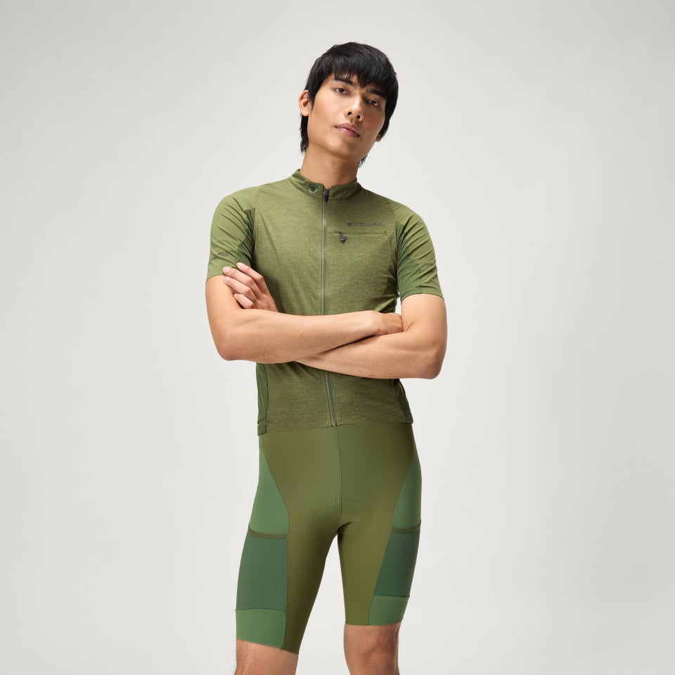 Olive green cycling jersey deals