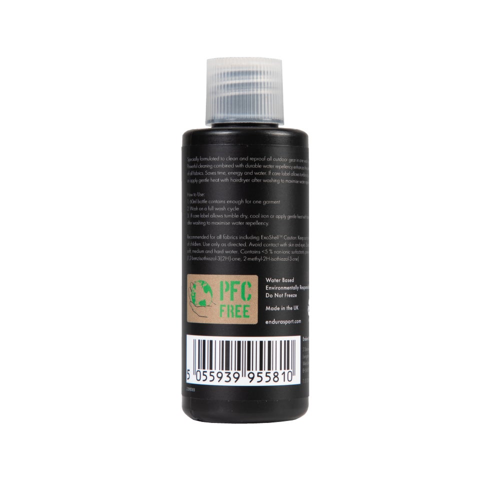 Men s Apparel Cleaner and Re proofer 60ml Clear