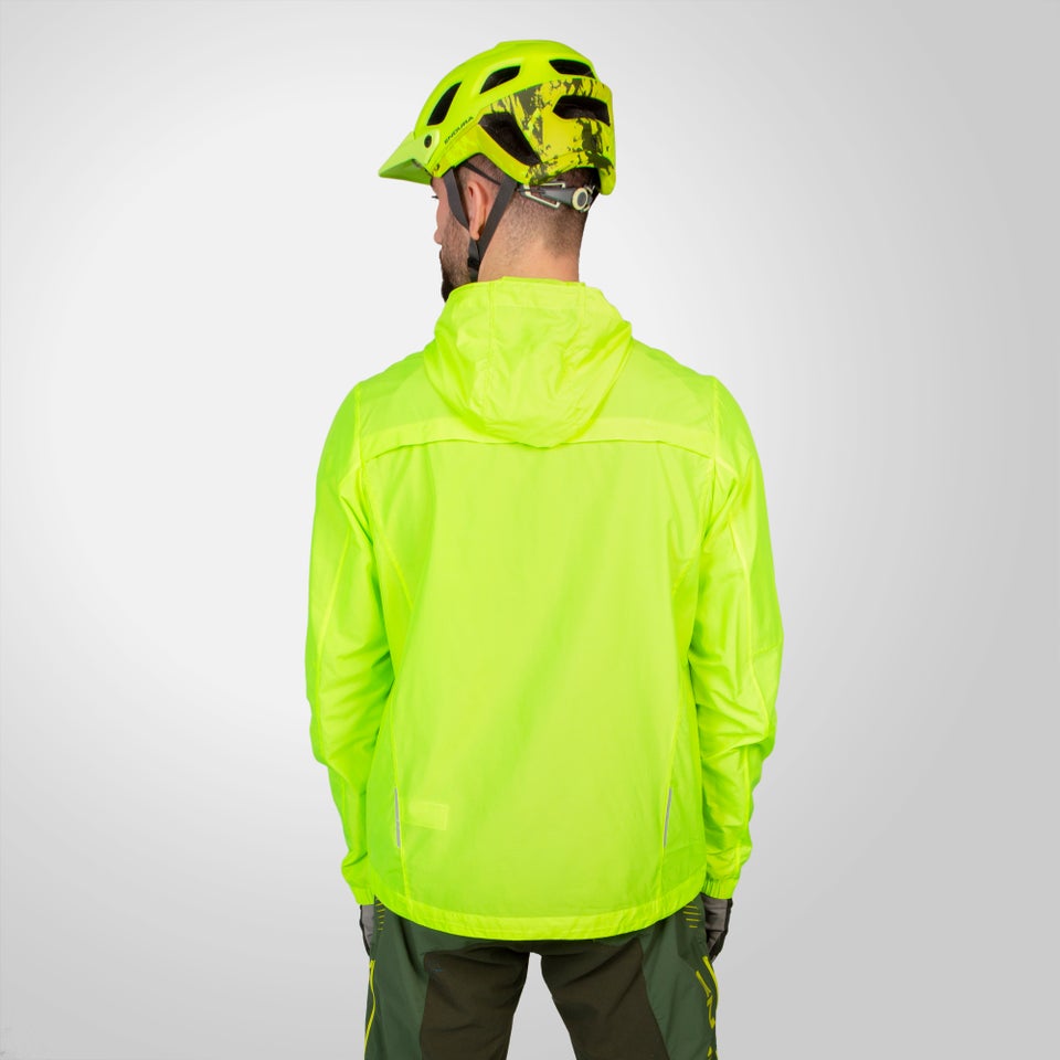 Hummvee Windproof Shell Jacket - Hi-Viz Yellow