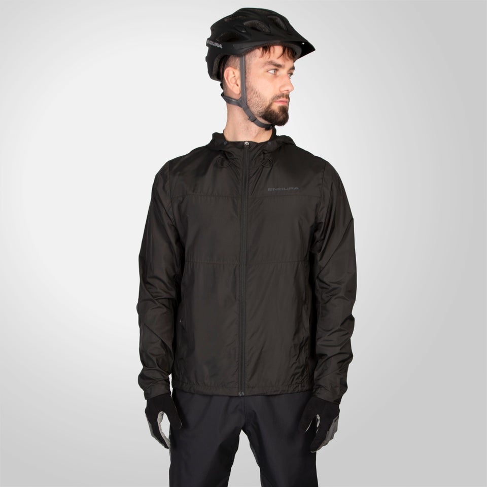 Men s Hummvee Windproof Shell Jacket Black