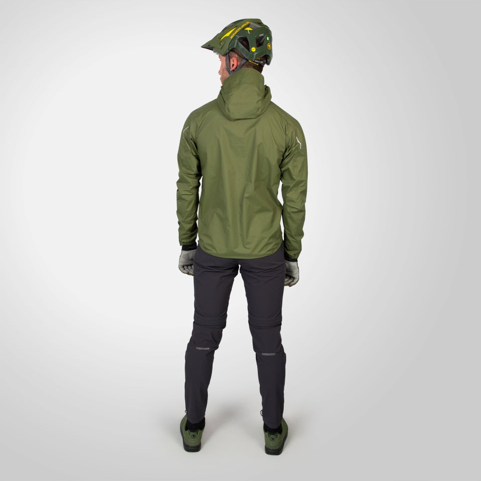 Olive waterproof jacket deals