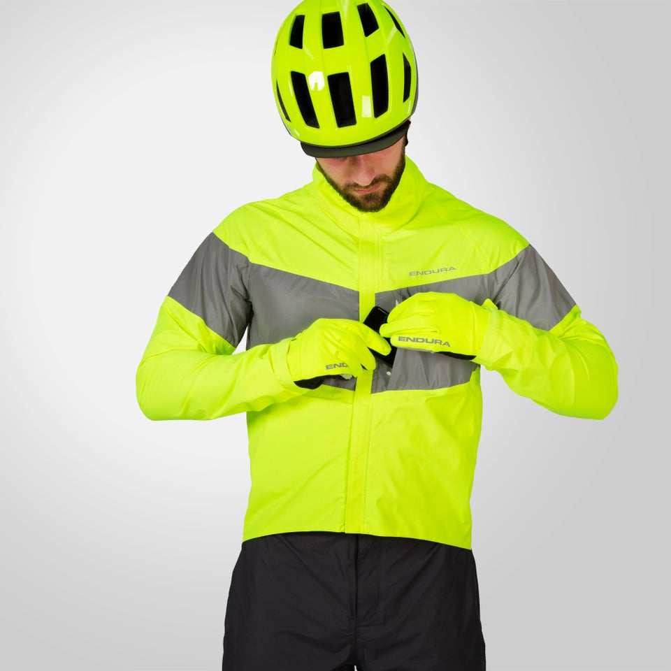 Men s Urban Luminite Waterproof One Piece Hi Viz Yellow