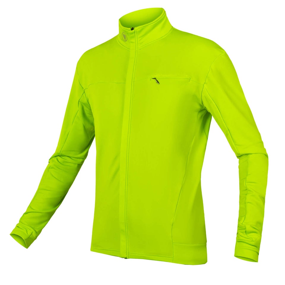 Men s Xtract Roubaix L S Jersey Hi Viz Yellow