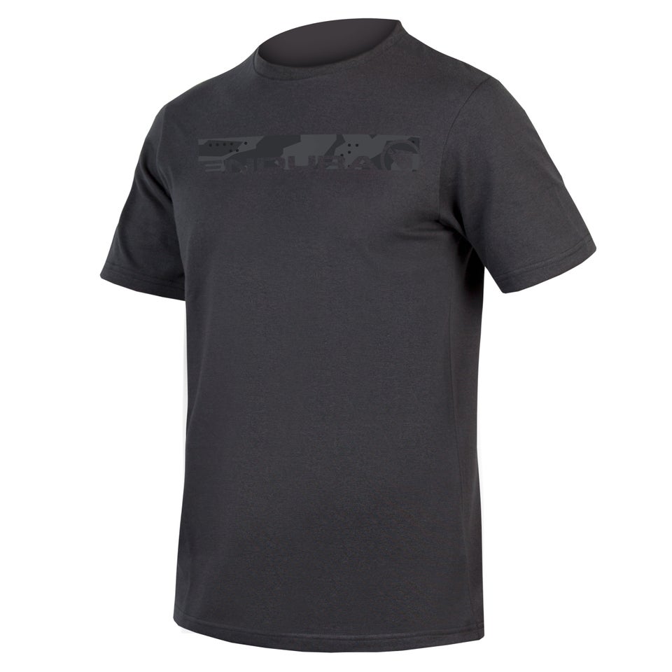 One Clan Organic Tee Camo - Anthracite