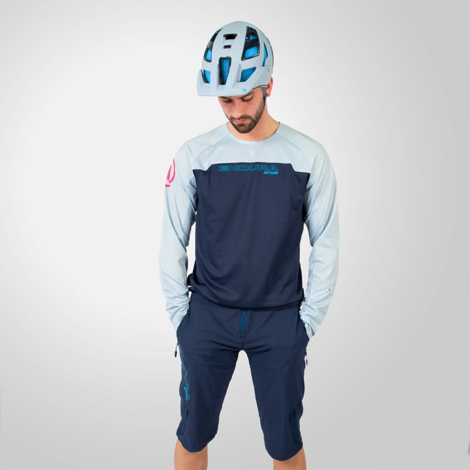 Men's MT500 Burner L/S Jersey - Ink Blue