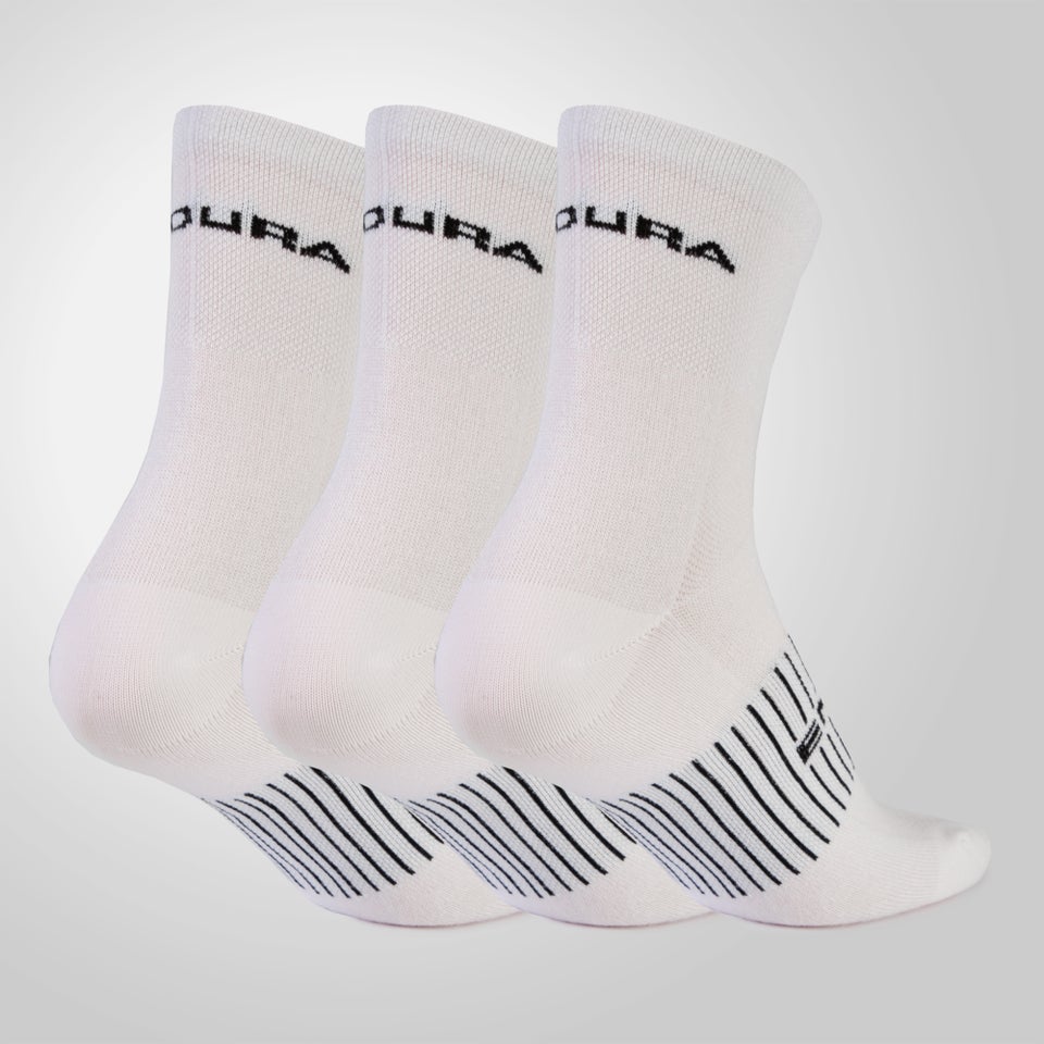 Coolmax® Race Sock (Triple Pack) - White