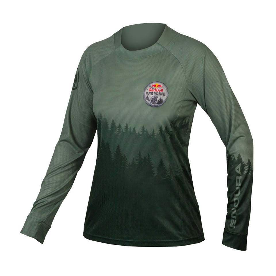 Red Bull Hardline Women's L/S Jersey 2022 - Green