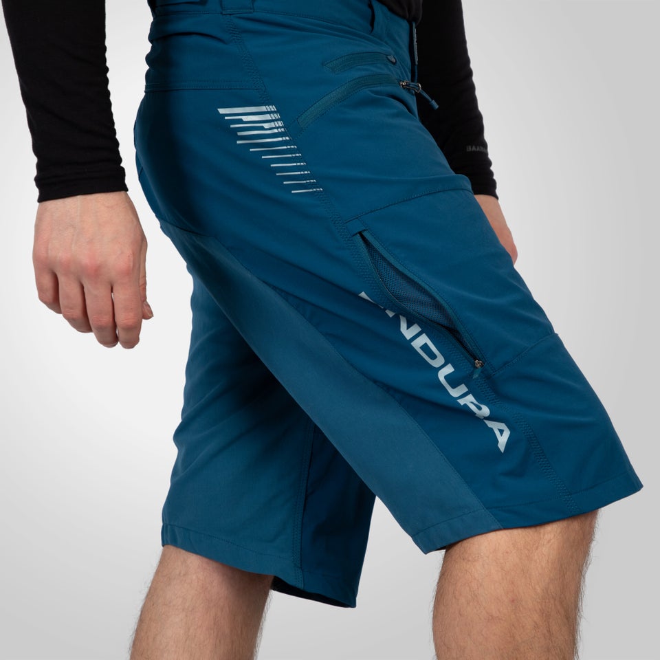 SingleTrack Shorts II für Herren - Blaubeere