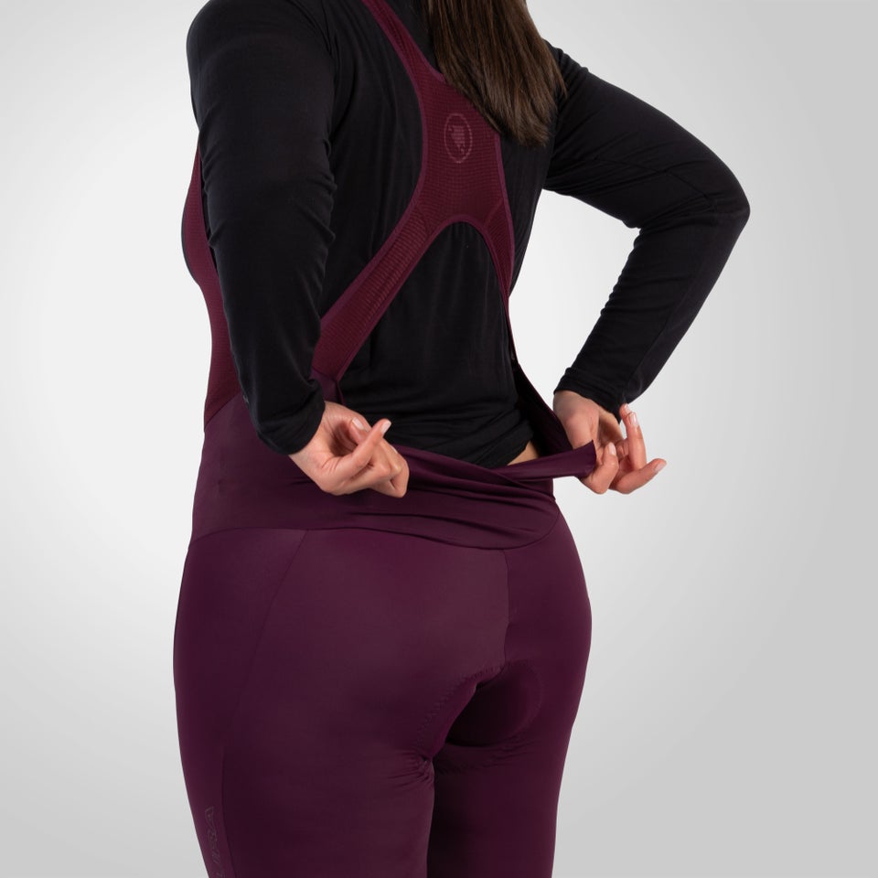 Women's FS260 Bibshort DS - Aubergine