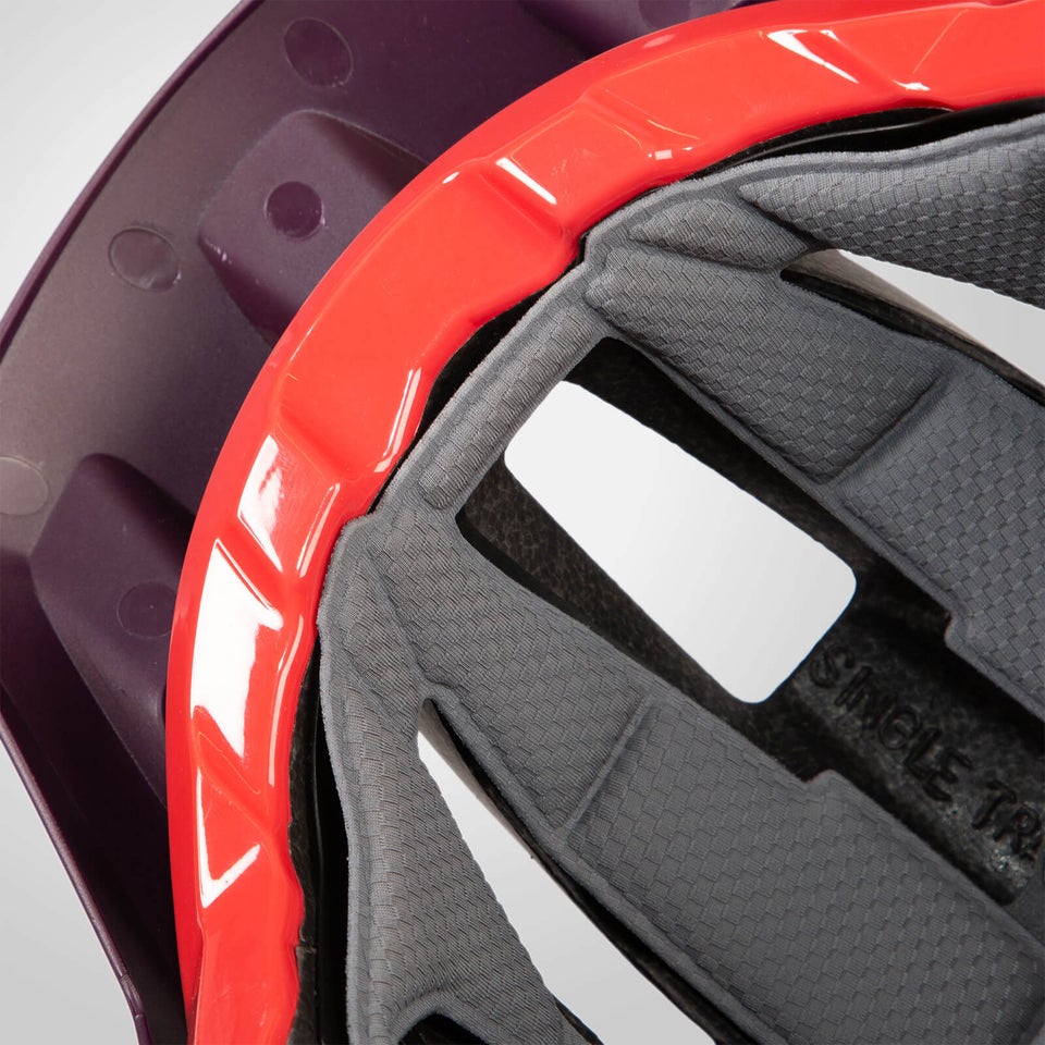 SingleTrack MIPS® Helm - Granatapfel