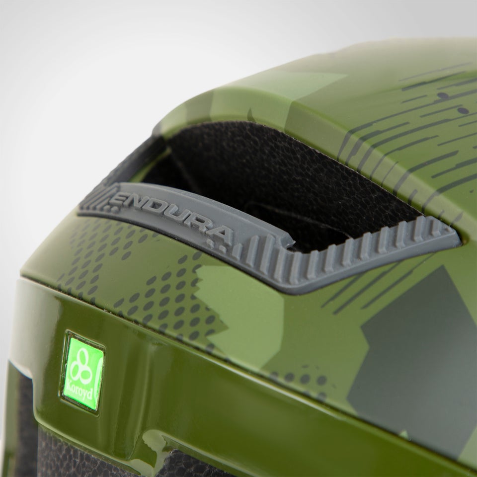 Endura SingleTrack Helmet - Green