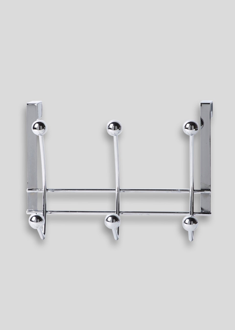Chrome Over Door Hooks (27cm x 20cm)