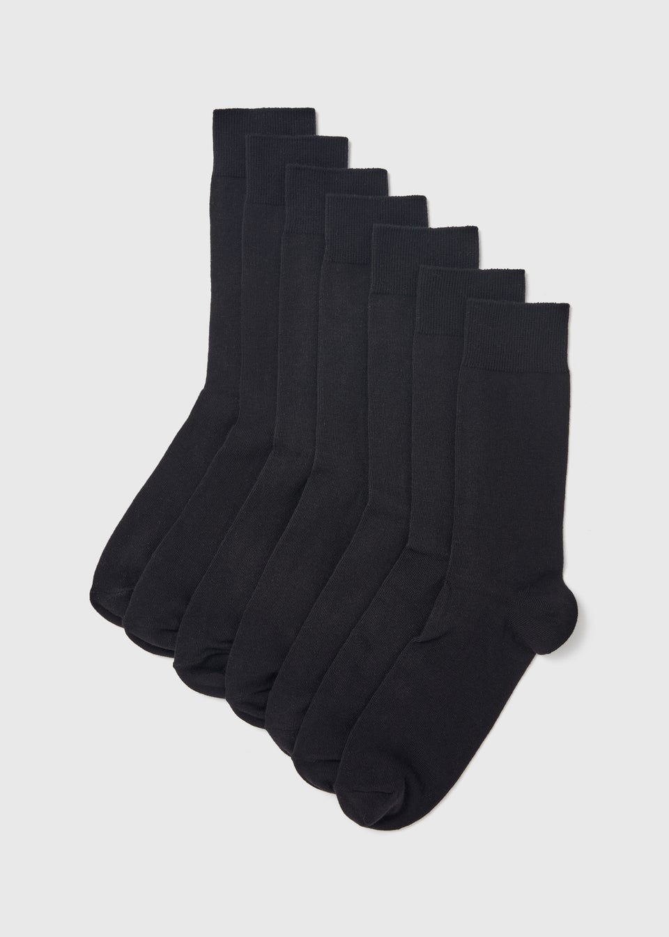 Men's Black Socks | Multi Pack Black Socks - Matalan