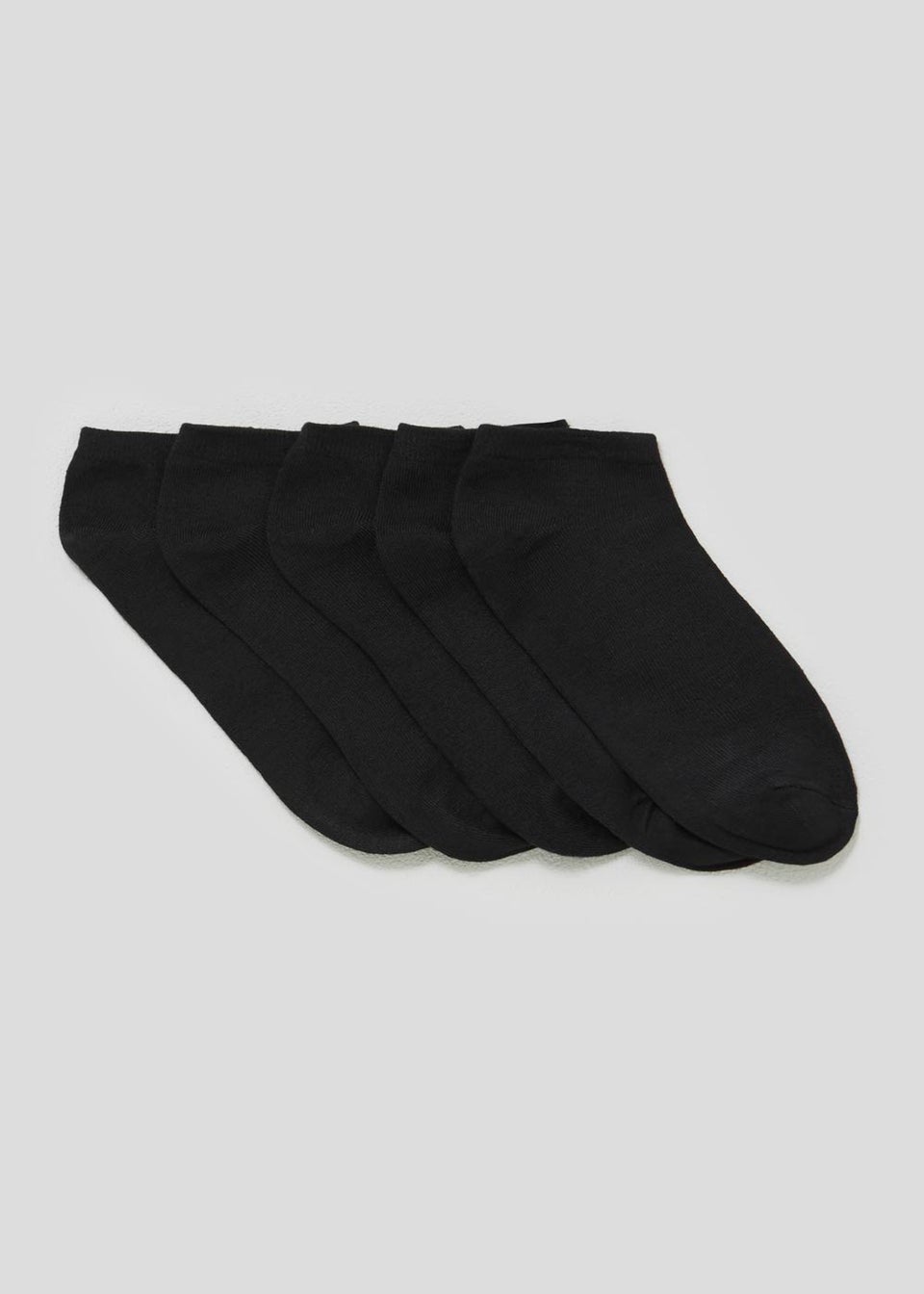 5 Pack Soft Touch Bamboo Trainer Socks