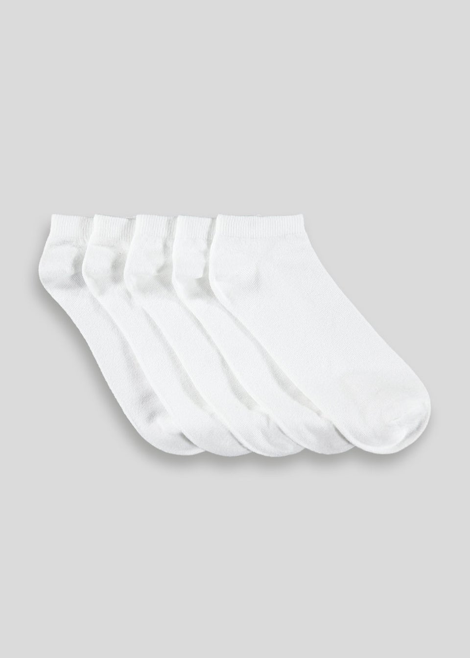 5 Pack Soft Touch Bamboo Trainer Socks
