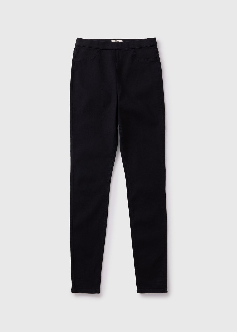 Black Pull On Jeggings