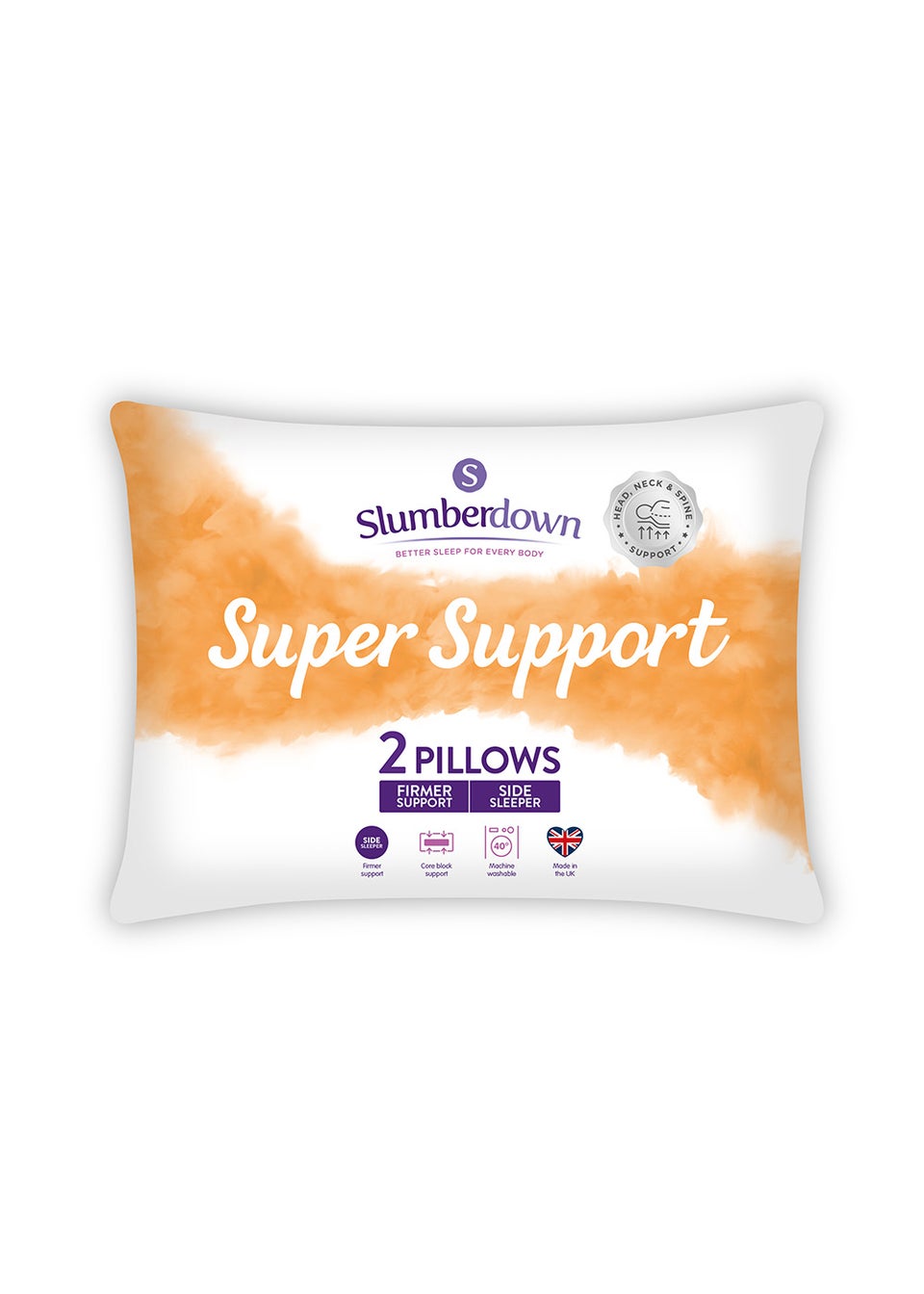 Slumberdown Support Pillow Pair