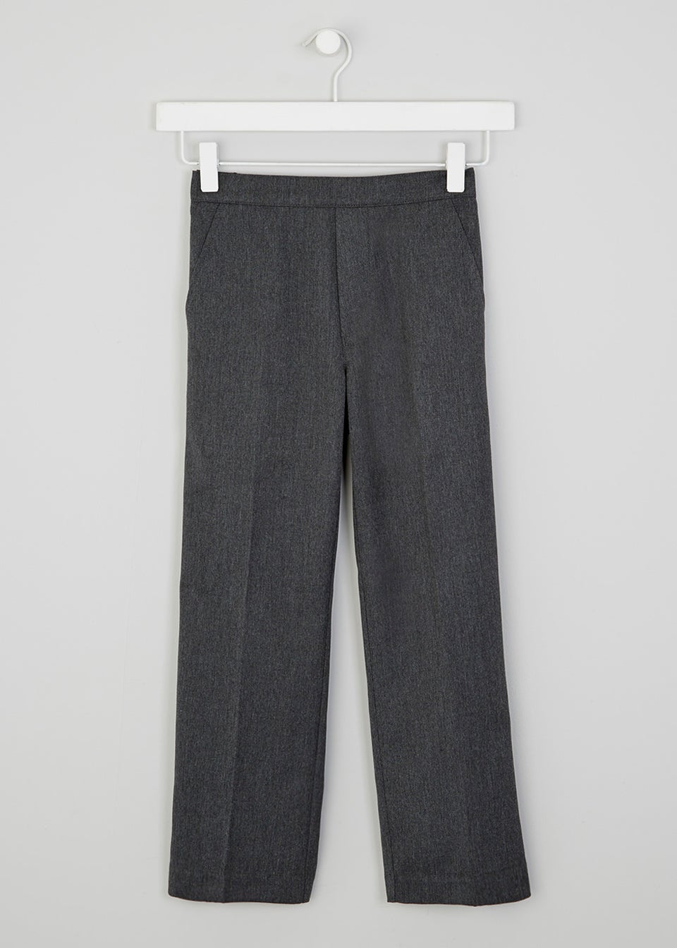 Boys Grey Pull on School Trousers (3-11yrs)