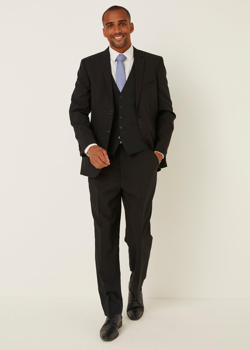 Taylor & Wright Panama Black Tailored Fit Suit Jacket