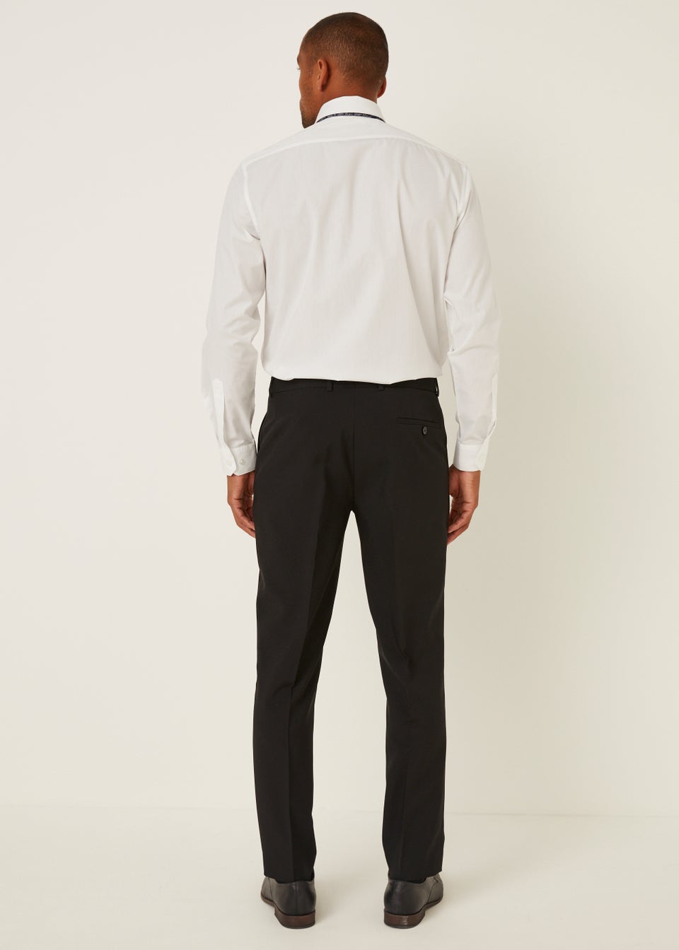 Taylor & Wright Panama Black Tailored Fit Suit Trousers